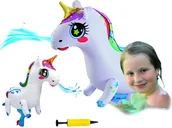 Zabawki militarne - Jednorożec Do Pływania Zabawka Pistolet Na Wodę 2W1 - miniaturka - grafika 1