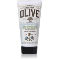 Kremy i maski do rąk - Korres Pure Greek Olive & Sea Salt krem nawilżający do rąk z solą morską 75 ml - miniaturka - grafika 1