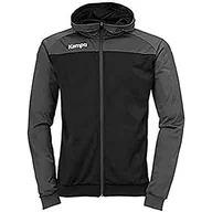 Kurtki męskie - Kempa Kempa PRIME MULTI kurtka męska odzież treningowa, czarny/antracyt, L 200511801 - miniaturka - grafika 1
