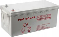 Ładowarki i akumulatory - Volt AKUMULATOR VOLT POLSKA DEEP CYCLE VPRO SOLAR 12V 220AH VRLA BEZOBSŁUGOWY - miniaturka - grafika 1