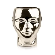 Donice - Osłonka ceramiczna głowa złota 20 cm - miniaturka - grafika 1