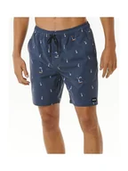Stroje kąpielowe - Boardshorty RIP CURL Hula Breach Volley granatowy M - miniaturka - grafika 1