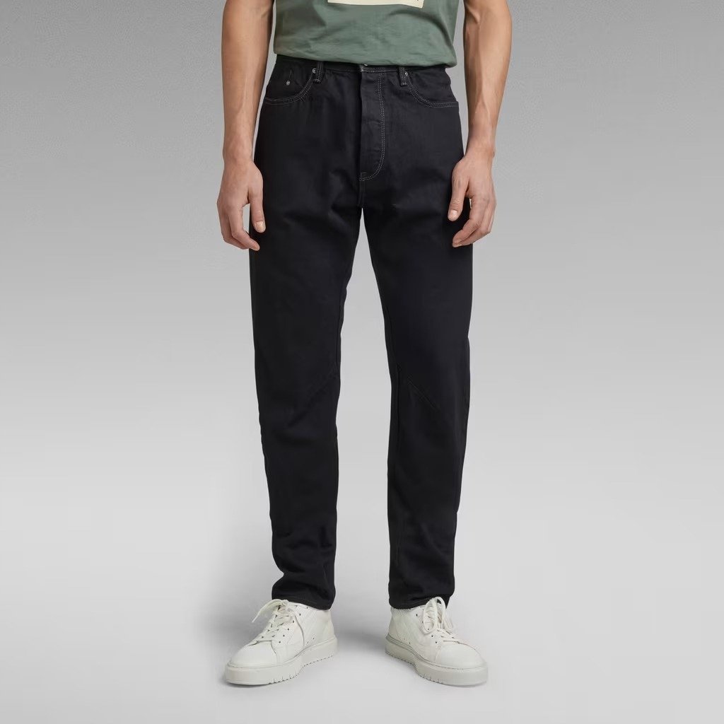 G STAR RAW CZARNE PROSTE JEANSY MĘSKIE Z KLASYCZNYM FASONEM W27 L32 7CA