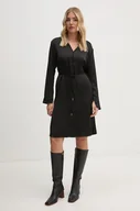 Sukienki - Calvin Klein sukienka kolor czarny mini prosta K20K207996 - miniaturka - grafika 1