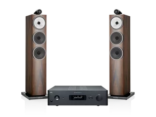 NAD C399 (czarny) + 703 S3 (mokka) - Zestawy stereo - miniaturka - grafika 1