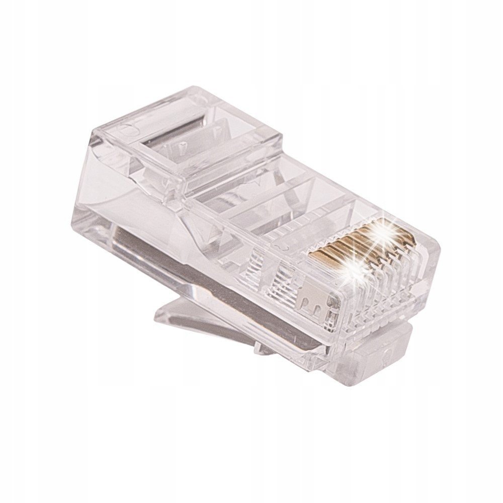 Wtyk RJ45 kat.6 UTP na kabel okrągły CCAS-RJ6-UTP /100szt.
