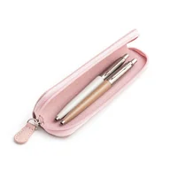 Zestawy piśmiennicze - Zestaw prezentowy długopis Parker Jotter Originals Perłowy i Beżowy z różowym etui - miniaturka - grafika 1