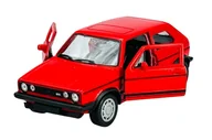 Samochody i pojazdy dla dzieci - WELLY VW VOLKSWAGEN GOLF 1 GTI CZERWONY 1:34 43681 - miniaturka - grafika 1