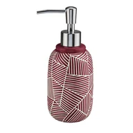 Mydelniczki i dozowniki mydła - Kleine Wolke Serena ceramiczny dozownik do mydła filetowy - miniaturka - grafika 1