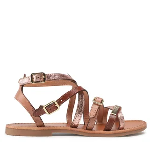 Sandały Les Tropeziennes Bukel C42271 Brązowy - Sandały damskie - miniaturka - grafika 1