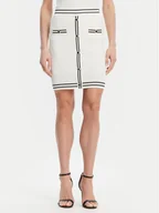 Spódnice - Fracomina Spódnica ołówkowa FR25SG4003K52401 Écru Slim Fit - miniaturka - grafika 1