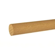 Listwy i profile - Wałek buk masywny DR04 18 mm x 100 cm - miniaturka - grafika 1