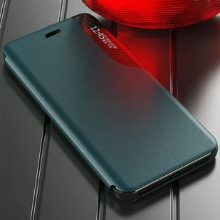 Eco Leather View Case elegancki futerał etui z klapką i funkcją podstawki iPhone 13 Pro czarny - Etui i futerały do telefonów - miniaturka - grafika 10