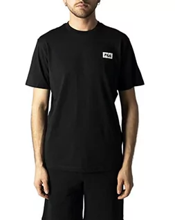 Koszulki męskie - Fila Koszulka męska Bitlis, Czarne piękno, XL - grafika 1