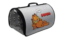 Transportery dla kotów - Garfield transporter dla kota szary 50x31x28cm - miniaturka - grafika 1