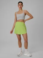 Spódnice - 4F Spódnica treningowa szybkoschnąca damska - zielona XS - miniaturka - grafika 1