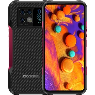 Doogee V20 256GB Dual Sim Czerwono-czarny - Telefony komórkowe - miniaturka - grafika 1