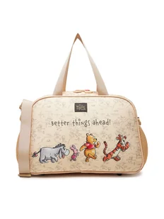 Winnie The Pooh Torba weekendowa ACCCS-SS25-248DWTP Beżowy - Walizki - miniaturka - grafika 1