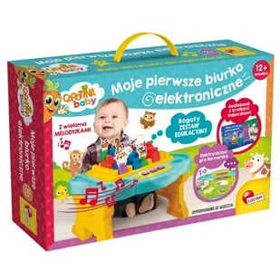 Carotina Baby - Moje pierwsze biurko elektroniczne Lisciani - Zabawki kreatywne - miniaturka - grafika 1