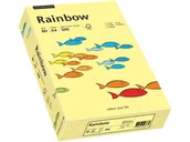 Papier do drukarek - Papyrus Papier xero A4 kolor RAINBOW past. - j.żółty 12 - miniaturka - grafika 1