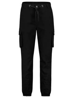 Spodnie męskie - Urban Surface Bojówki w kolorze czarnym - grafika 1