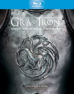 GALAPAGOS Gra o tron. Sezon 6 (4BD) Wydanie specjalne Digipack - Science-fiction Blu-Ray - miniaturka - grafika 1