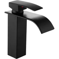 Baterie umywalkowe - Mexen Aries bateria umywalkowa, czarna - 744800-70 - miniaturka - grafika 1