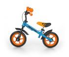 Rowerki biegowe - Rowerek biegowy Dragon z hamulcem blue-orange - miniaturka - grafika 1