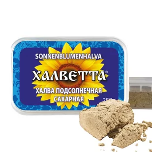 Chałwa słonecznikowa Sacharnaja, 250g - Chałwa - miniaturka - grafika 1