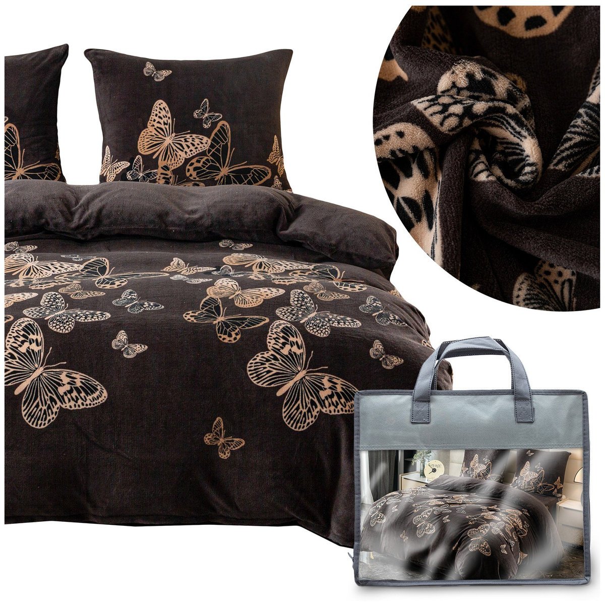 Pościel 160 x 200 3cz Mikrofibra Miś Martino 3188