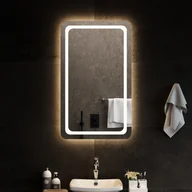 Lustra - vidaXL Lustro łazienkowe z LED, 60x100 cm - miniaturka - grafika 1