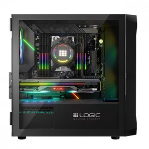 Obudowa Komputerowa Logic Portos ARGB Mini USB 3.0 Czarna - Obudowy komputerowe - miniaturka - grafika 12