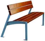 Ławki ogrodowe - Ławka parkowa 150 cm L2-C92 - miniaturka - grafika 1
