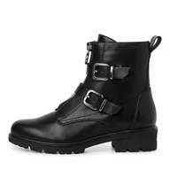 Kozaki damskie - Tamaris Damskie kozaki 1-1-25408-41 Chelsea, black uni, 41 EU - miniaturka - grafika 1