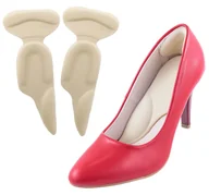 Akcesoria obuwnicze - Podpiętki - zapiętki żelowe z klinem płaskostopie - miniaturka - grafika 1