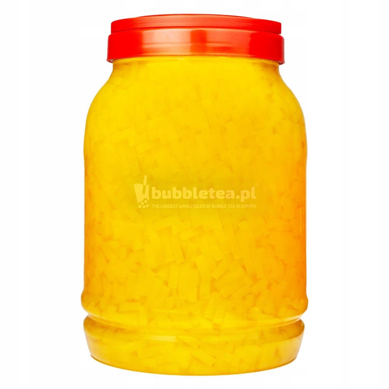 Żelki kokosowe Crazy Bubble Tea Brzoskwinia Nata De Coco Popping Boba