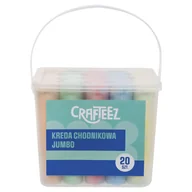 Zabawki kreatywne - Kreda chodnikowa 20 szt. w wiaderku - miniaturka - grafika 1