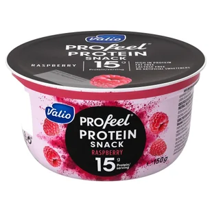 Valio Profeel Serek Proteinowy 150 G Malina, Bez Laktozy - Szybkie dania obiadowe - miniaturka - grafika 1