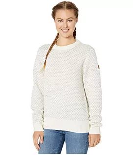 Bluzy damskie - Fjallraven Fjallraven Övik Nordic Sweater W bluza damska, Chalk White, XXS 89749 - grafika 1