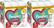 Pieluchy - Pampers Pieluchomajtki 5, 12-17 kg, 152 szt. x2 - miniaturka - grafika 1