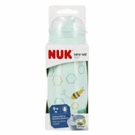 Kubki dla dzieci - Nuk Kubek 9m Mini-Me Sip turkusowy 10255688 300 ml - miniaturka - grafika 1