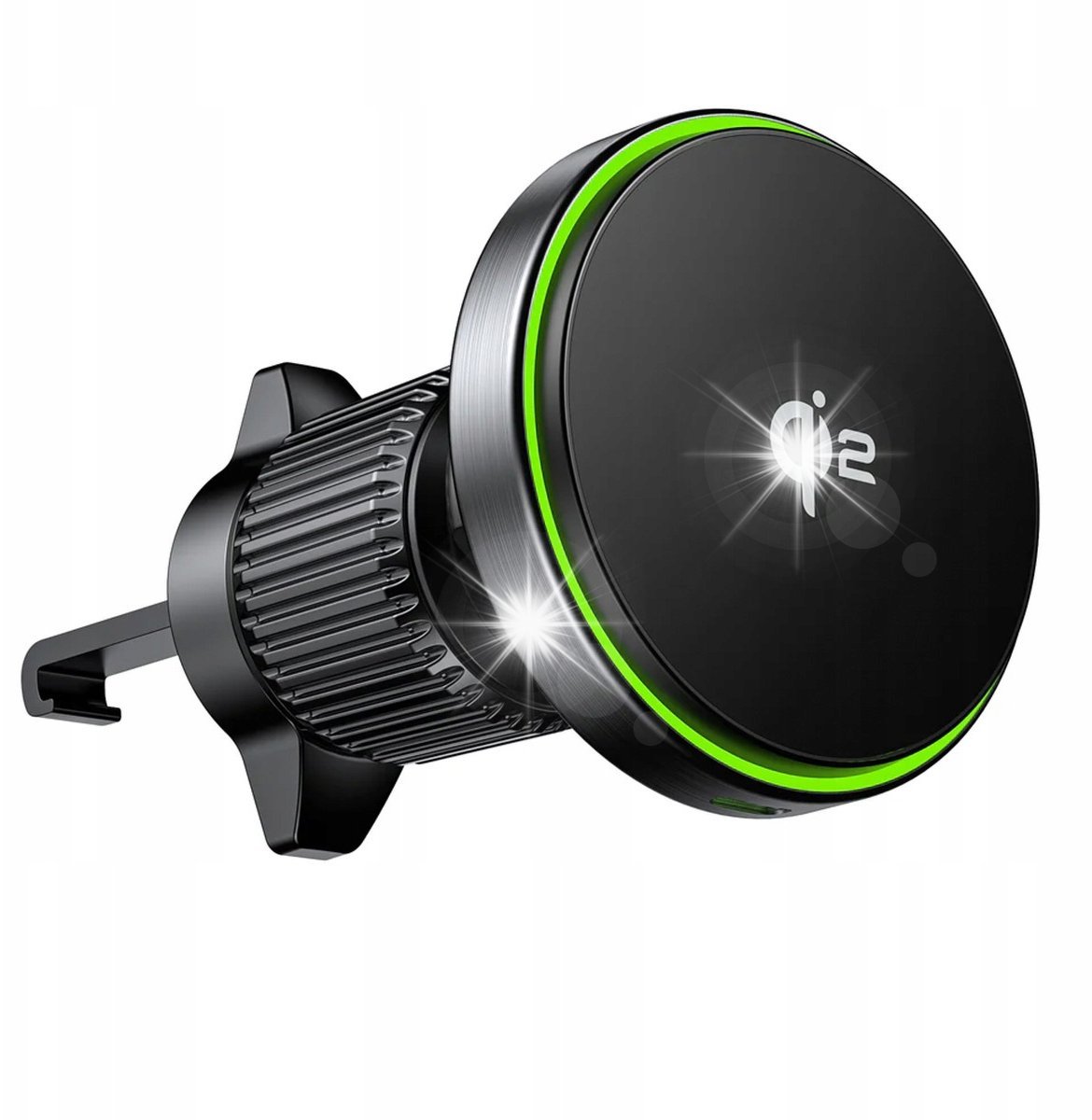 Ładowarka Unitek Unitek Ładowarka Samochodowa P1404ABK01 Qi2 38W Uchwyt na kratkę MagSafe