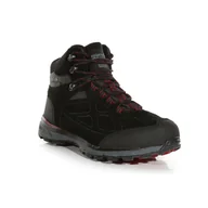 Buty trekkingowe męskie - Regatta Męskie Buty Trekkingowe Samaris Suede Czarny, Rozmiar: 47 - miniaturka - grafika 1