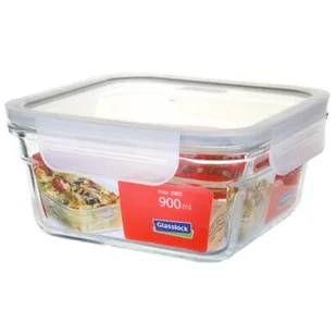 GLASSLOCK Pojemnik GLASSLOCK Fancy Line OCST-090F - Akcesoria i części AGD - miniaturka - grafika 1