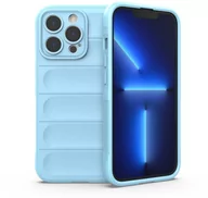 Etui i futerały do telefonów - Magic Shield Case etui do iPhone 13 Pro Max elastyczny pancerny pokrowiec jasnoniebieski - miniaturka - grafika 1