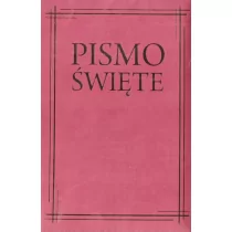 Pismo Święte w etui różowe skorowidz