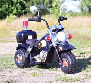 Motor Chopper Na Akumulator Czarny /ll778 - Pojazdy elektryczne dla dzieci Motor Chopper Na Akumulator Czarny /ll778 - Pojazdy elektryczne dla dzieci - miniaturka - grafika 11
