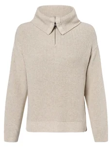 Marc O'Polo Sweter damski Kobiety Bawełna beżowy marmurkowy, M - Swetry damskie - miniaturka - grafika 1