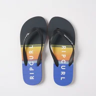 Klapki i japonki męskie - Męskie Japonki RIP CURL BREAKER OPEN TOE 19XMOT_1163 – Czarny - miniaturka - grafika 1