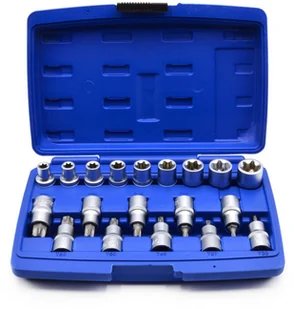 Zestaw nasadek i bitów torx 1/2" 19 szt. (G13565) - Zestawy narzędziowe - miniaturka - grafika 1